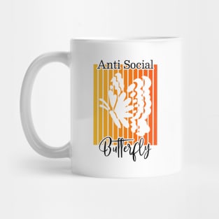 Anti Social Butterfly Mug